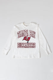 TAMPA BAY BUCCANEERS MIND GAMES OVERSIZED MIDWEIGHT LONG SLEEVE TEE