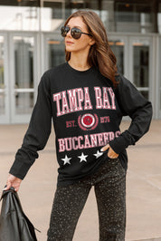 TAMPA BAY BUCCANEERS EVERYDAY STAR ESSENTIAL RELAXED FIT LONG SLEEVE TEE