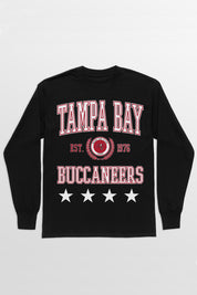 TAMPA BAY BUCCANEERS EVERYDAY STAR ESSENTIAL RELAXED FIT LONG SLEEVE TEE