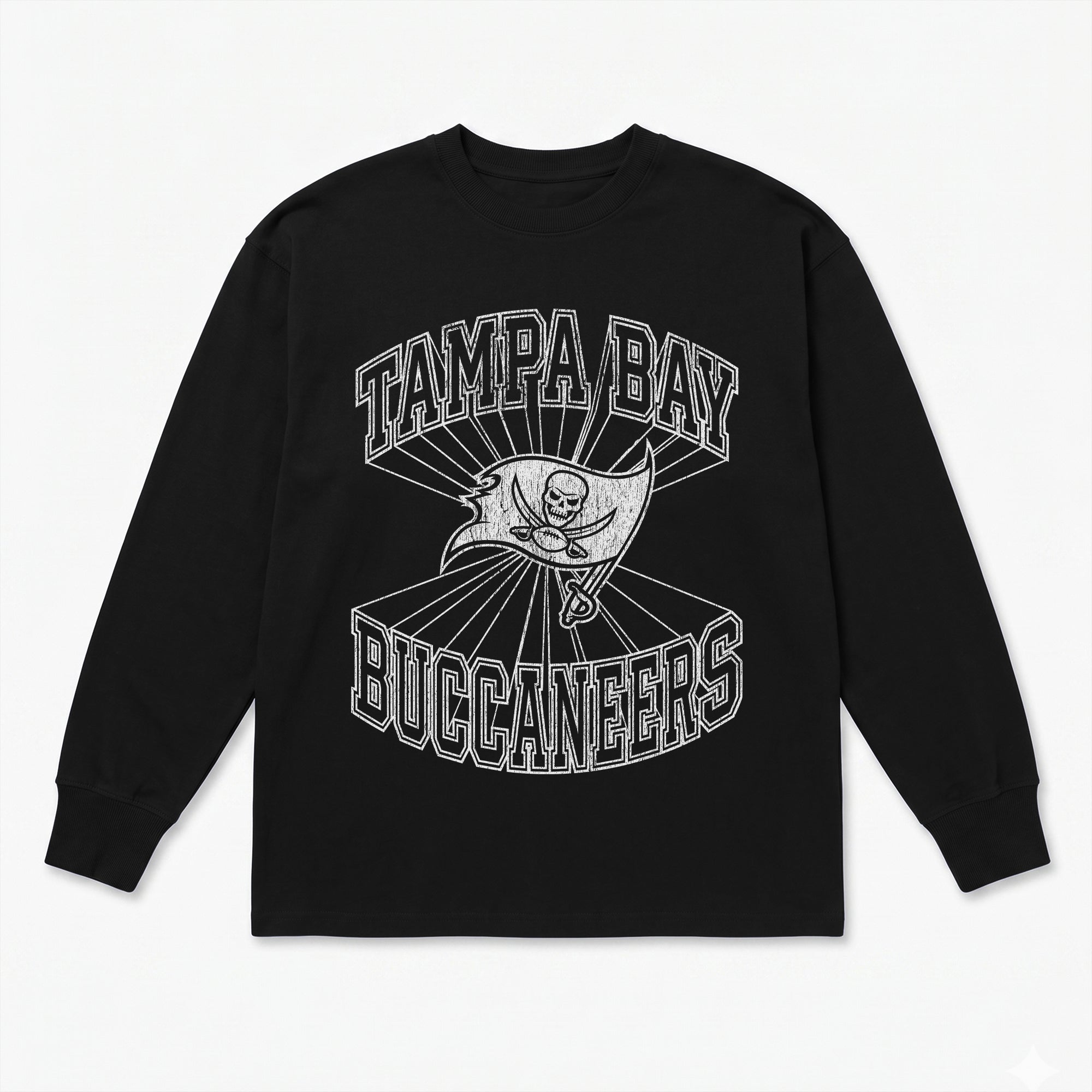 TAMPA BAY BUCCANEERS SPOTLIGHT OVERSIZED LONG SLEEVE TEE