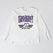 TCU HORNED FROGS SWIFT STRIKE ESSENTIAL RELAXED FIT LONG SLEEVE TEE