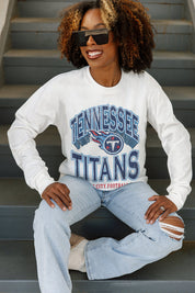 TENNESSEE TITANS TIME OUT OVERSIZED MIDWEIGHT LONG SLEEVE TEE