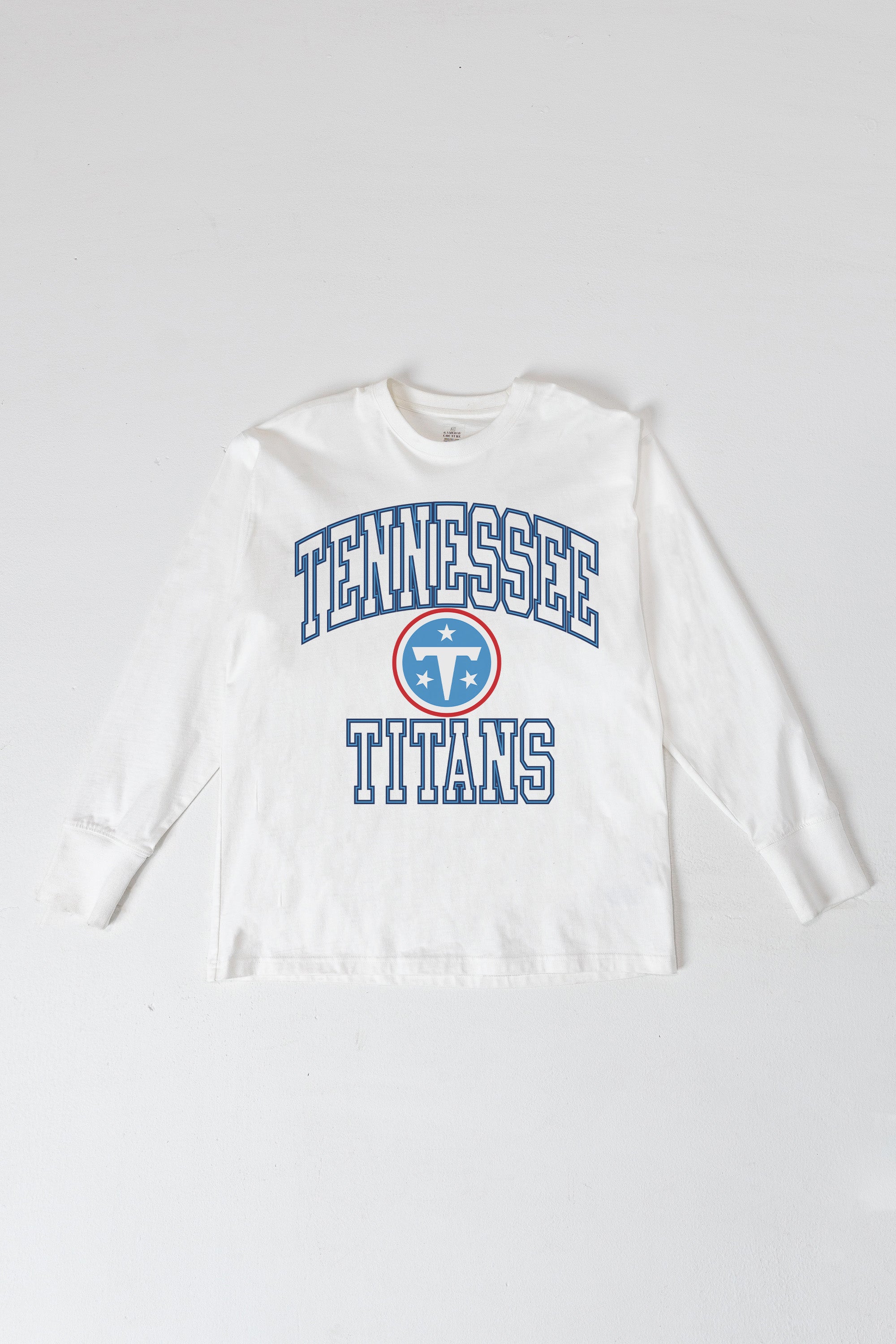 TENNESSEE TITANS Mind Games Oversized Long-Sleeve Tee
