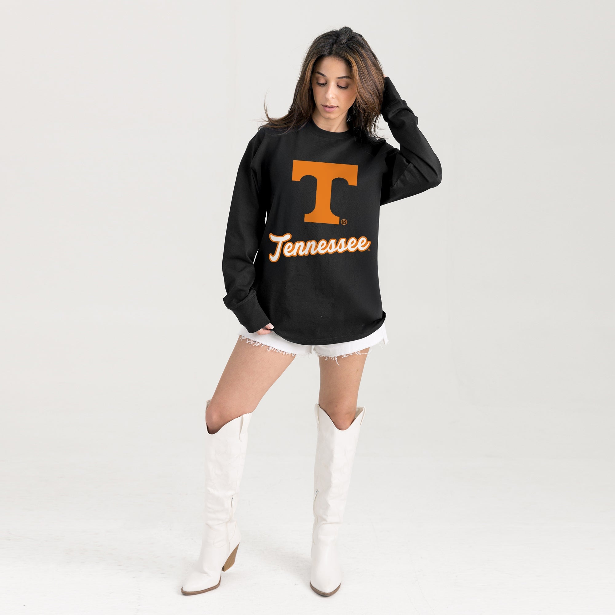 TENNESSEE VOLUNTEERS HONOR ROLL ESSENTIAL RELAXED FIT LONG SLEEVE TEE