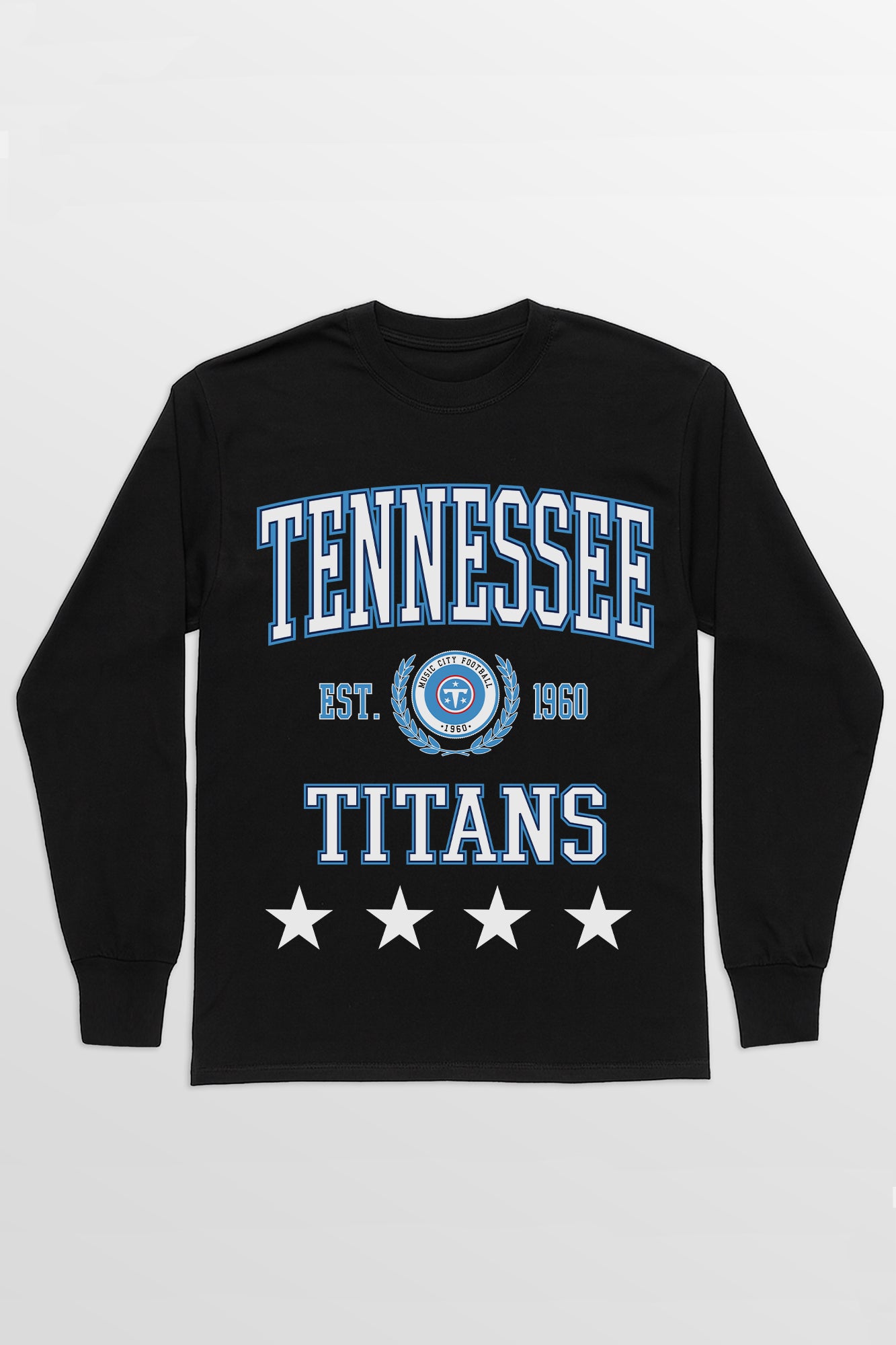 TENNESSEE TITANS EVERYDAY STAR ESSENTIAL RELAXED FIT LONG SLEEVE TEE