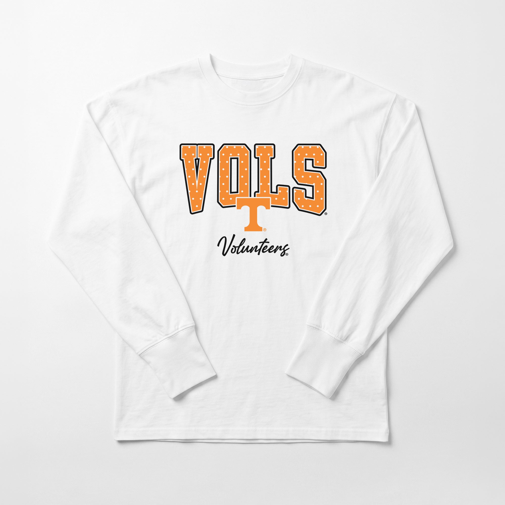 TENNESSEE VOLUNTEERS SWEET SPOT ESSENTIAL RELAXED FIT LONG SLEEVE TEE