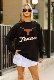 TEXAS LONGHORNS HONOR ROLL ESSENTIAL RELAXED FIT LONG SLEEVE TEE