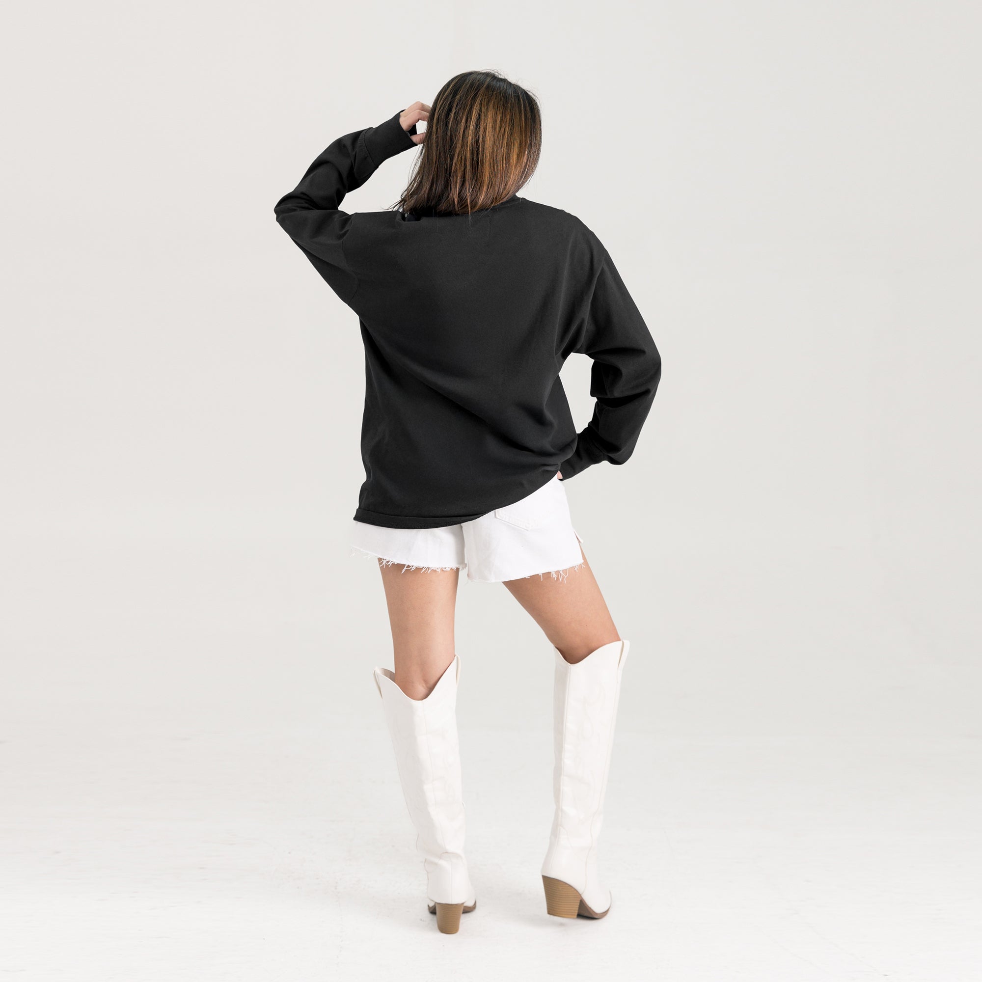 TEXAS LONGHORNS HONOR ROLL ESSENTIAL RELAXED FIT LONG SLEEVE TEE