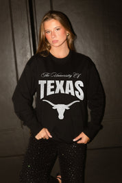 TEXAS LONGHORNS BOLD AMBITION ESSENTIAL RELAXED FIT LONG SLEEVE TEE