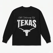 TEXAS LONGHORNS BOLD AMBITION ESSENTIAL RELAXED FIT LONG SLEEVE TEE