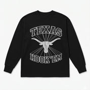 TEXAS LONGHORNS SPOTLIGHT ESSENTIAL RELAXED FIT LONG SLEEVE TEE
