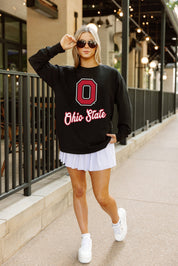 OHIO STATE BUCKEYES HONOR ROLL ESSENTIAL RELAXED FIT LONG SLEEVE TEE