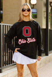 OHIO STATE BUCKEYES HONOR ROLL ESSENTIAL RELAXED FIT LONG SLEEVE TEE