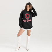 OHIO STATE BUCKEYES HONOR ROLL ESSENTIAL RELAXED FIT LONG SLEEVE TEE