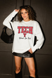 TEXAS TECH RED RAIDERS SWEET SPOT ESSENTIAL RELAXED FIT LONG SLEEVE TEE