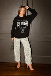 TEXAS TECH RED RAIDERS BOLD AMBITION ESSENTIAL RELAXED FIT LONG SLEEVE TEE