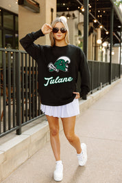 TULANE GREEN WAVE HONOR ROLL ESSENTIAL RELAXED FIT LONG SLEEVE TEE