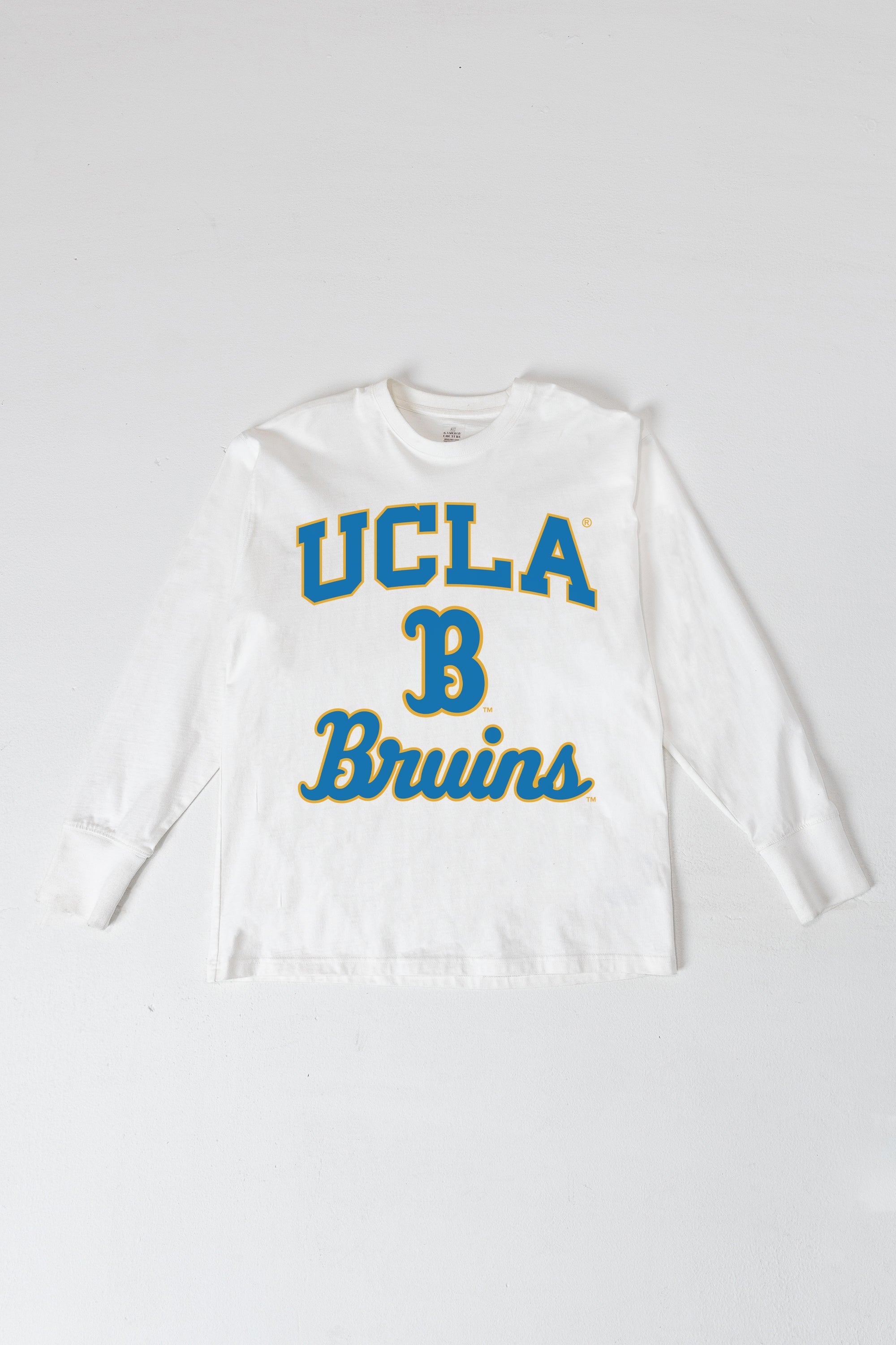 UCLA BRUINS MIND GAMES OVERSIZED MIDWEIGHT LONG SLEEVE TEE
