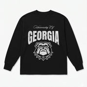 GEORGIA BULLDOGS BOLD AMBITION ESSENTIAL RELAXED FIT LONG SLEEVE TEE
