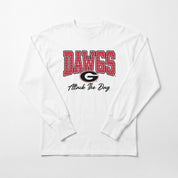 GEORGIA BULLDOGS SWEET SPOT ESSENTIAL RELAXED FIT LONG SLEEVE TEE