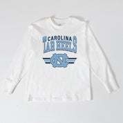 NORTH CAROLINA TAR HEELS SWIFT STRIKE ESSENTIAL RELAXED FIT LONG SLEEVE TEE