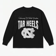 NORTH CAROLINA TAR HEELS BOLD AMBITION ESSENTIAL RELAXED FIT LONG SLEEVE TEE