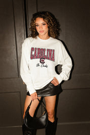 SOUTH CAROLINA GAMECOCKS SWEET SPOT ESSENTIAL RELAXED FIT LONG SLEEVE TEE