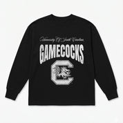 SOUTH CAROLINA GAMECOCKS BOLD AMBITION ESSENTIAL RELAXED FIT LONG SLEEVE TEE