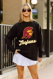 USC TROJANS HONOR ROLL ESSENTIAL RELAXED FIT LONG SLEEVE TEE