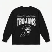 USC TROJANS BOLD AMBITION ESSENTIAL RELAXED FIT LONG SLEEVE TEE