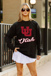 UTAH UTES HONOR ROLL ESSENTIAL RELAXED FIT LONG SLEEVE TEE
