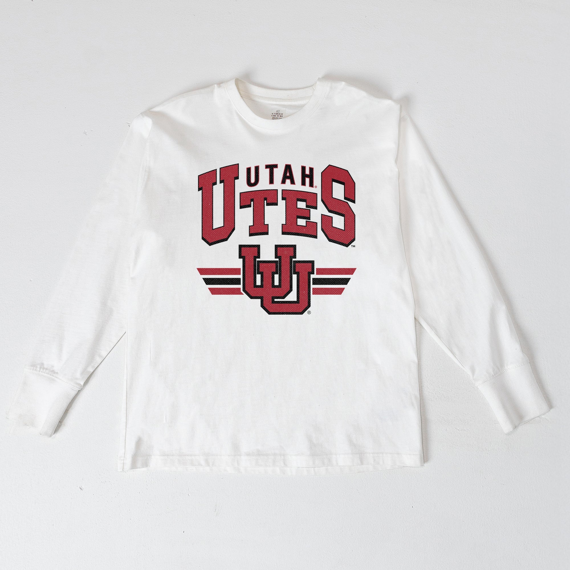 UTAH UTES SWIFT STRIKE ESSENTIAL RELAXED FIT LONG SLEEVE TEE