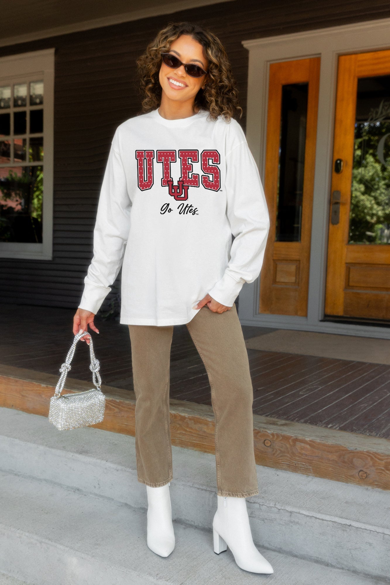 UTAH UTES SWEET SPOT ESSENTIAL RELAXED FIT LONG SLEEVE TEE