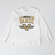 VANDERBILT COMMODORES SWIFT STRIKE ESSENTIAL RELAXED FIT LONG SLEEVE TEE