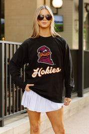 VIRGINIA TECH HOKIES HONOR ROLL ESSENTIAL RELAXED FIT LONG SLEEVE TEE