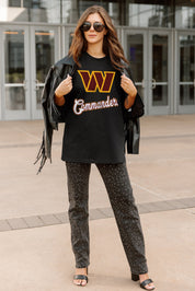 WASHINGTON COMMANDERS HONOR ROLL ESSENTIAL RELAXED FIT LONG SLEEVE TEE