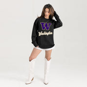 WASHINGTON HUSKIES HONOR ROLL ESSENTIAL RELAXED FIT LONG SLEEVE TEE