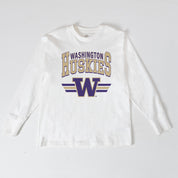 WASHINGTON HUSKIES SWIFT STRIKE ESSENTIAL RELAXED FIT LONG SLEEVE TEE