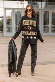 WASHINGTON COMMANDERS EVERYDAY STAR ESSENTIAL RELAXED FIT LONG SLEEVE TEE