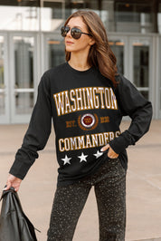 WASHINGTON COMMANDERS EVERYDAY STAR ESSENTIAL RELAXED FIT LONG SLEEVE TEE