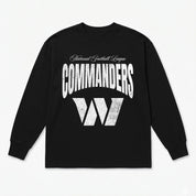 WASHINGTON COMMANDERS BOLD AMBITION OVERSIZED LONG SLEEVE TEE