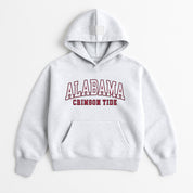 ALABAMA CRIMSON TIDE DAILY GRIND OVERSIZED PREMIUM WEIGHT UNISEX HOODIE