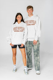 ARIZONA STATE SUN DEVILS DAILY GRIND OVERSIZED PREMIUM WEIGHT UNISEX HOODIE
