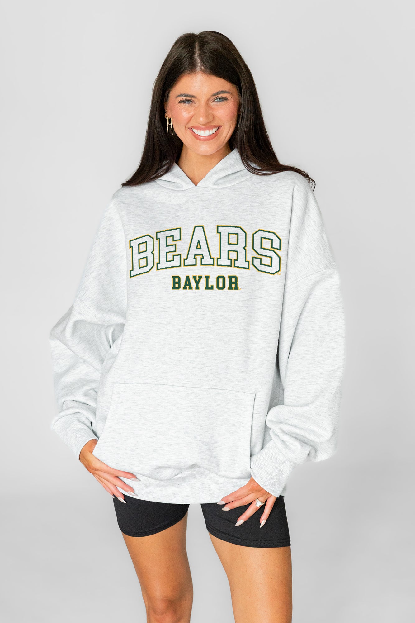 BAYLOR BEARS DAILY GRIND OVERSIZED PREMIUM WEIGHT UNISEX HOODIE