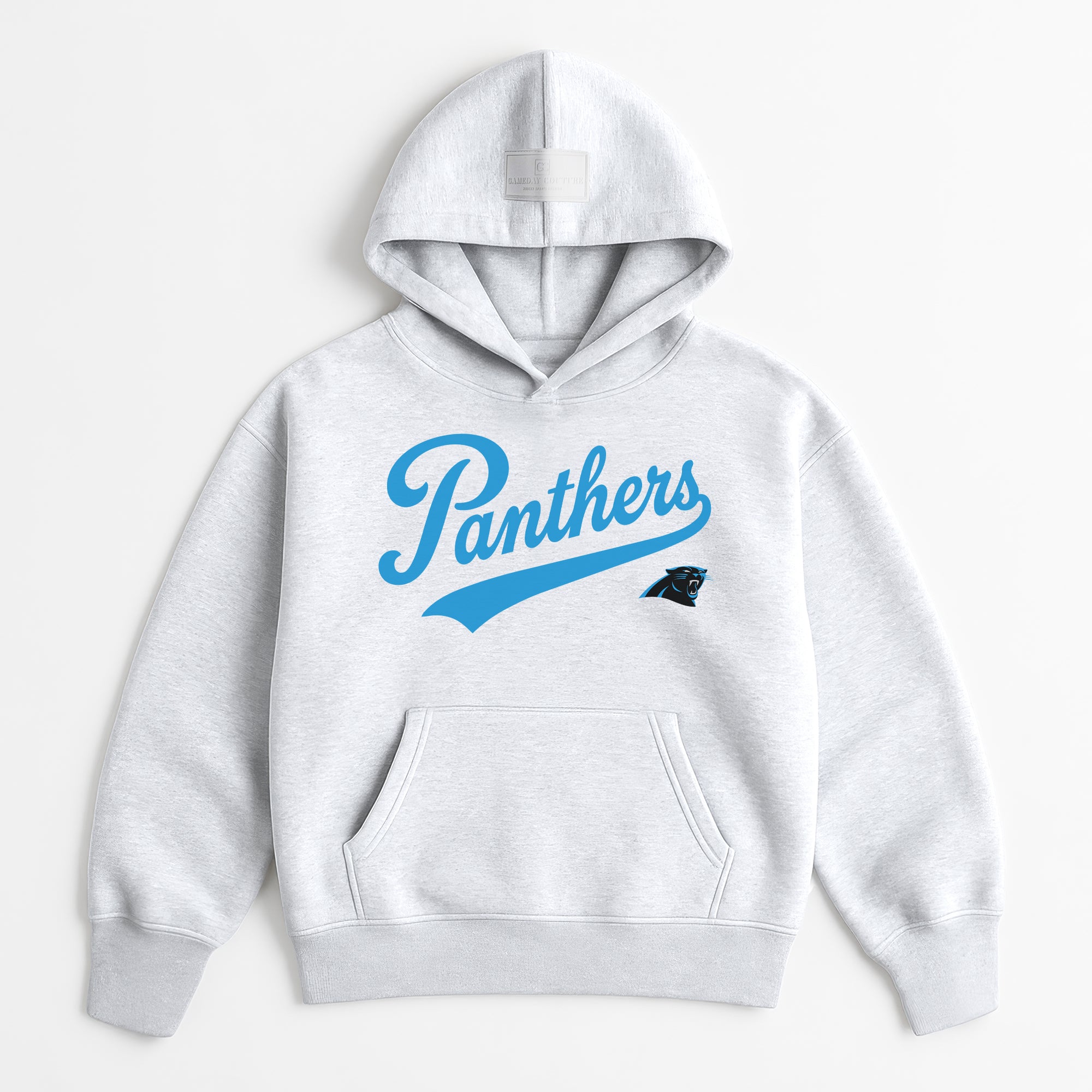 CAROLINA PANTHERS BIG ENERGY OVERSIZED PREMIUM WEIGHT HOODIE