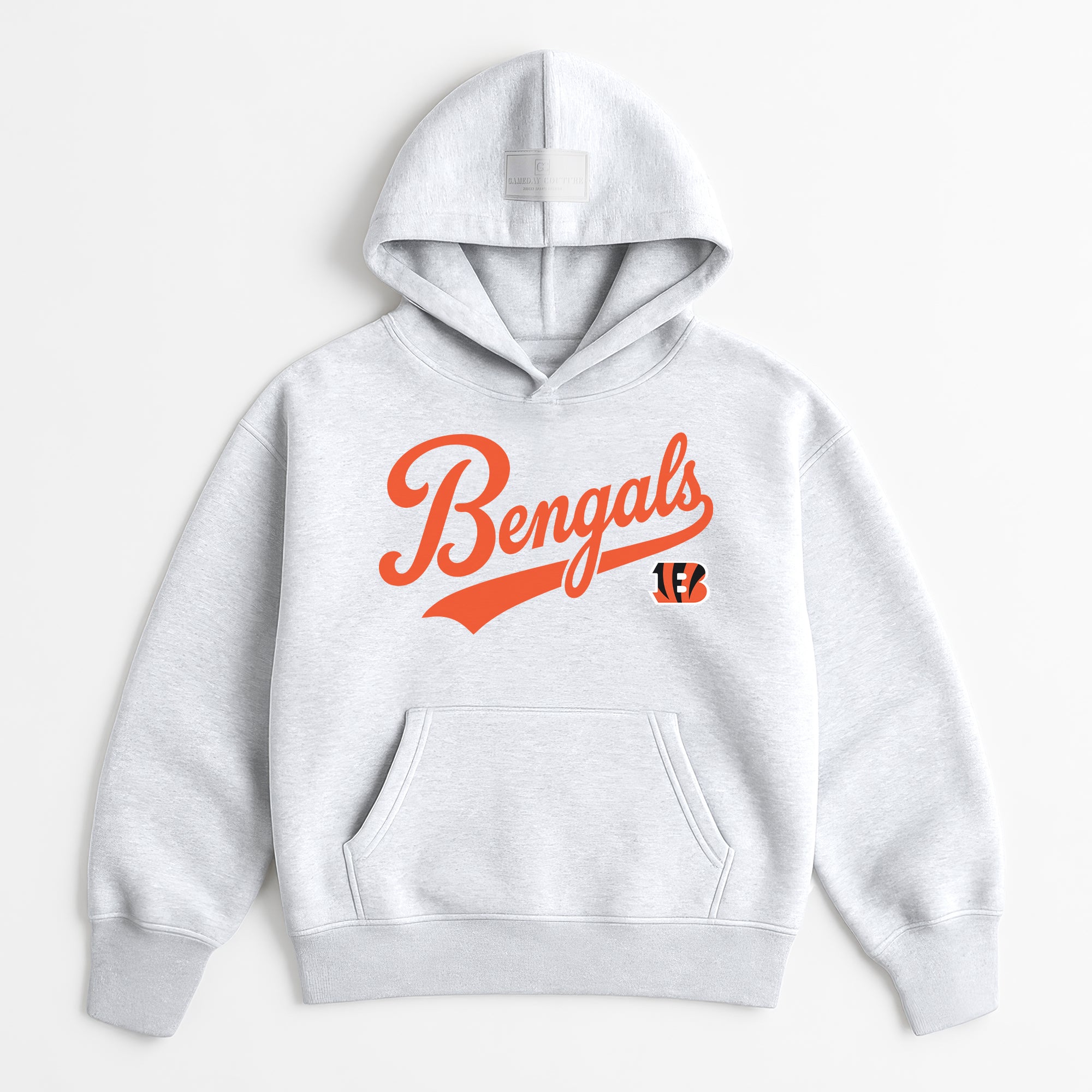 CINCINNATI BENGALS BIG ENERGY OVERSIZED PREMIUM WEIGHT HOODIE