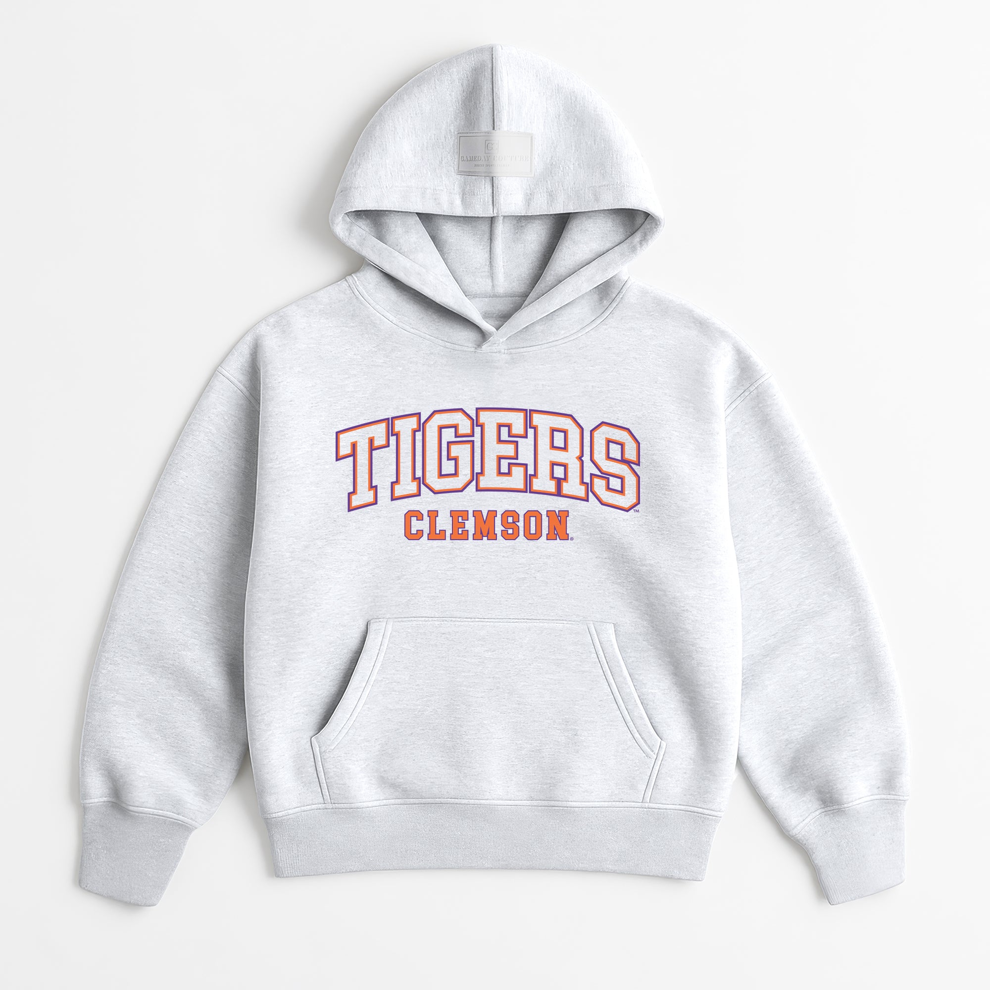 CLEMSON TIGERS DAILY GRIND OVERSIZED PREMIUM WEIGHT UNISEX HOODIE
