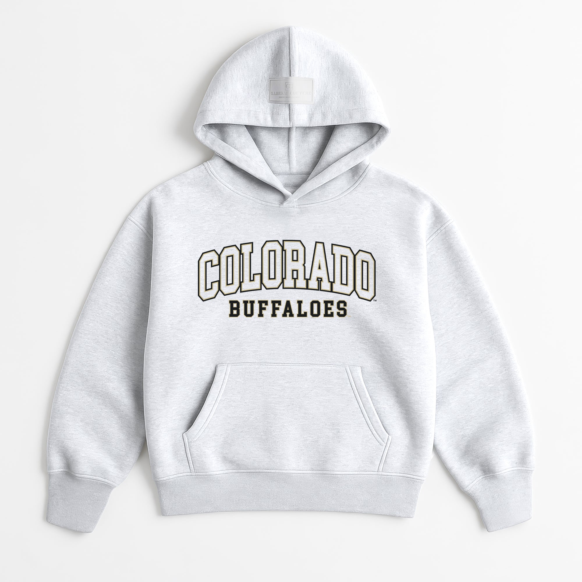 COLORADO BUFFALOES DAILY GRIND OVERSIZED PREMIUM WEIGHT UNISEX HOODIE