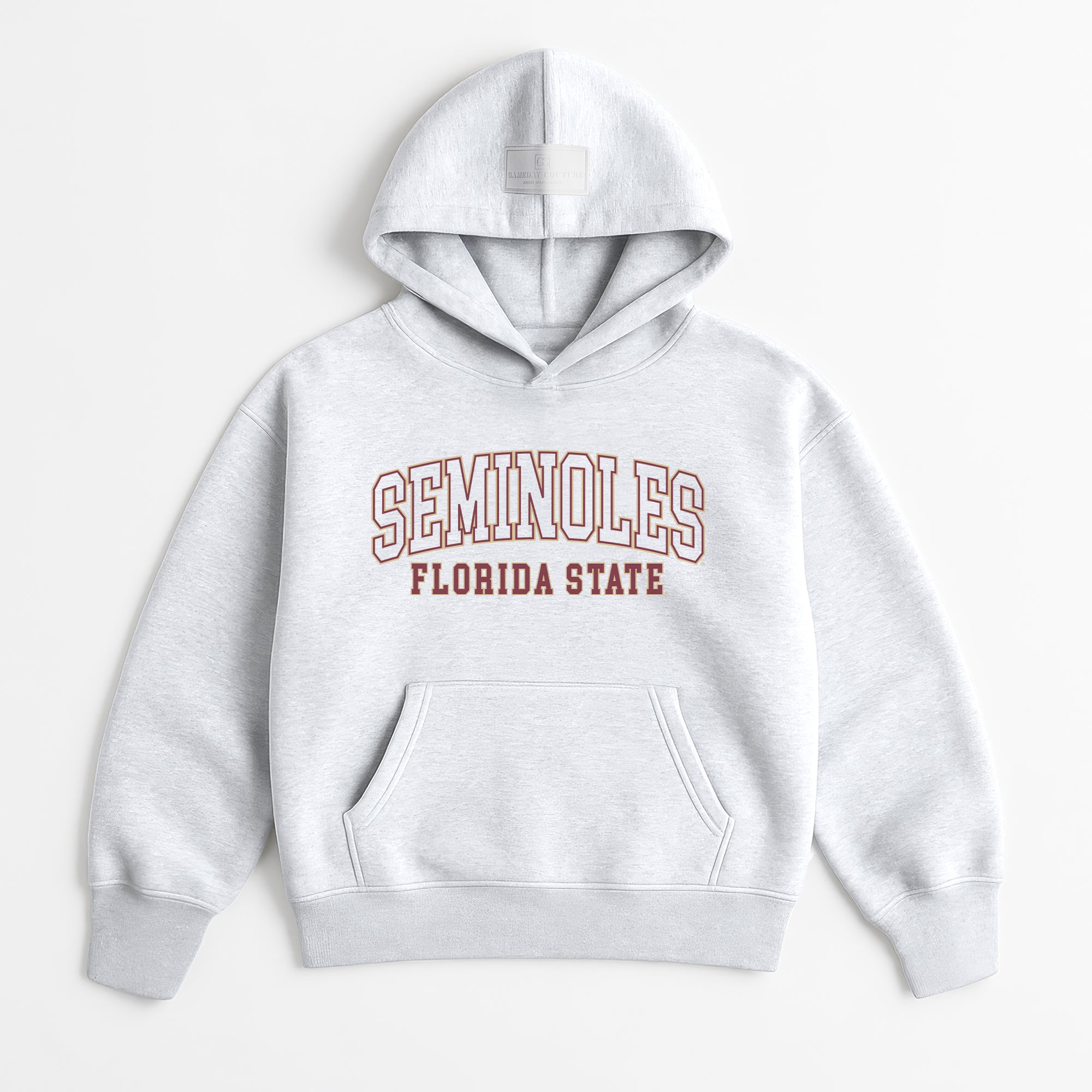 FLORIDA STATE SEMINOLES DAILY GRIND OVERSIZED PREMIUM WEIGHT UNISEX HOODIE