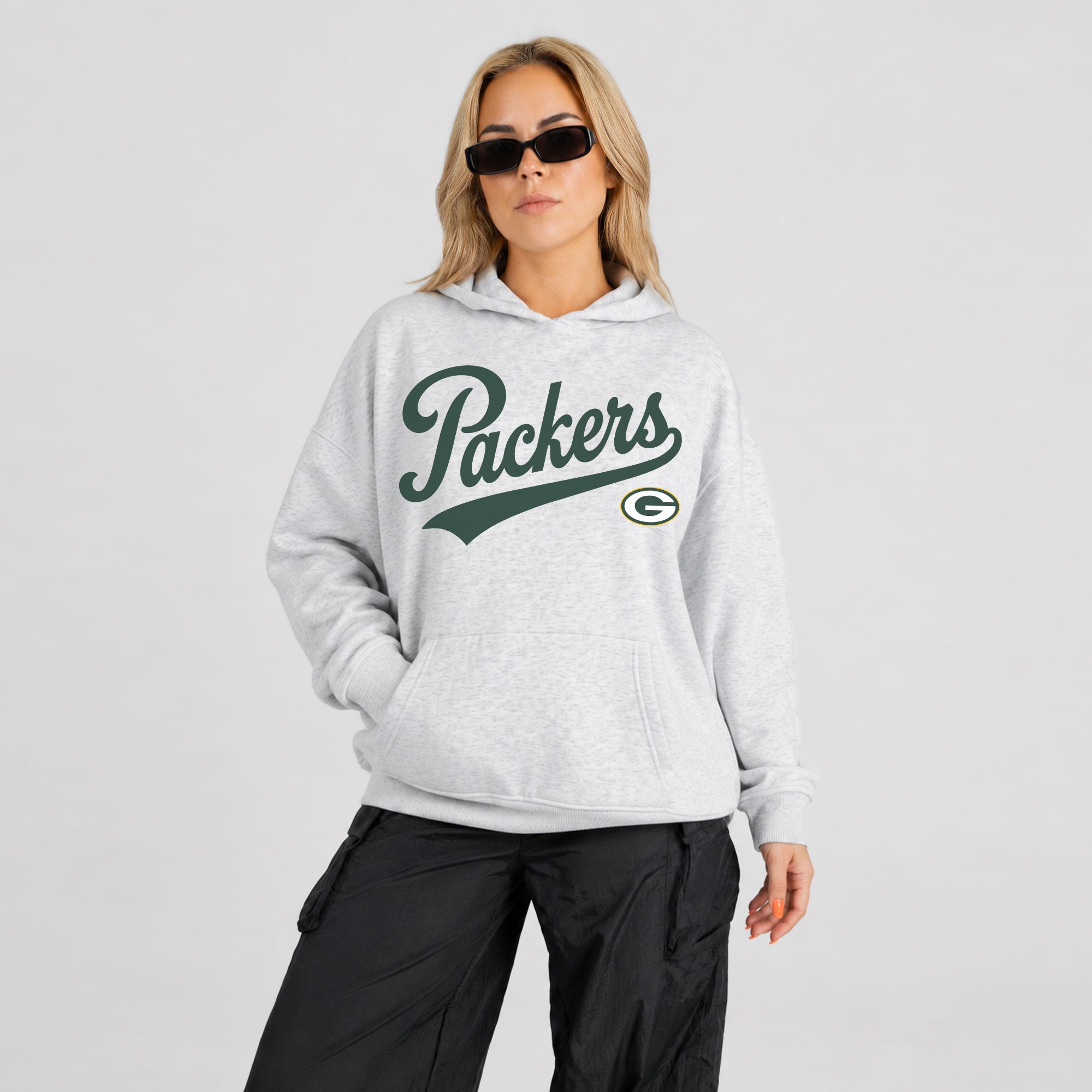 GREEN BAY PACKERS BIG ENERGY OVERSIZED PREMIUM WEIGHT HOODIE